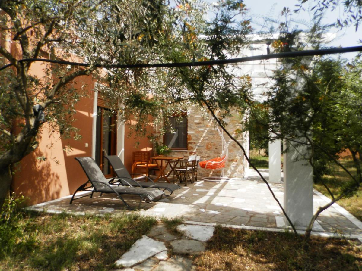 Elea Stone Houses In Organic Quiet Olive Grove, Prinos, Thassos Exterior photo