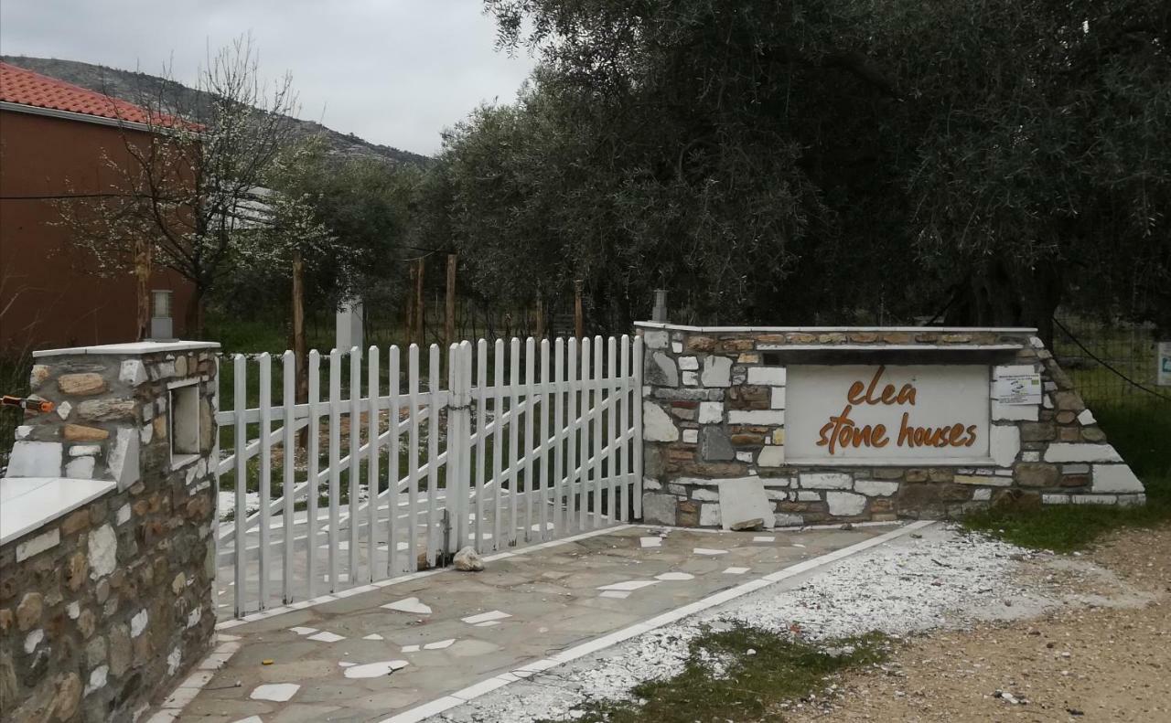 Elea Stone Houses In Organic Quiet Olive Grove, Prinos, Thassos Exterior photo